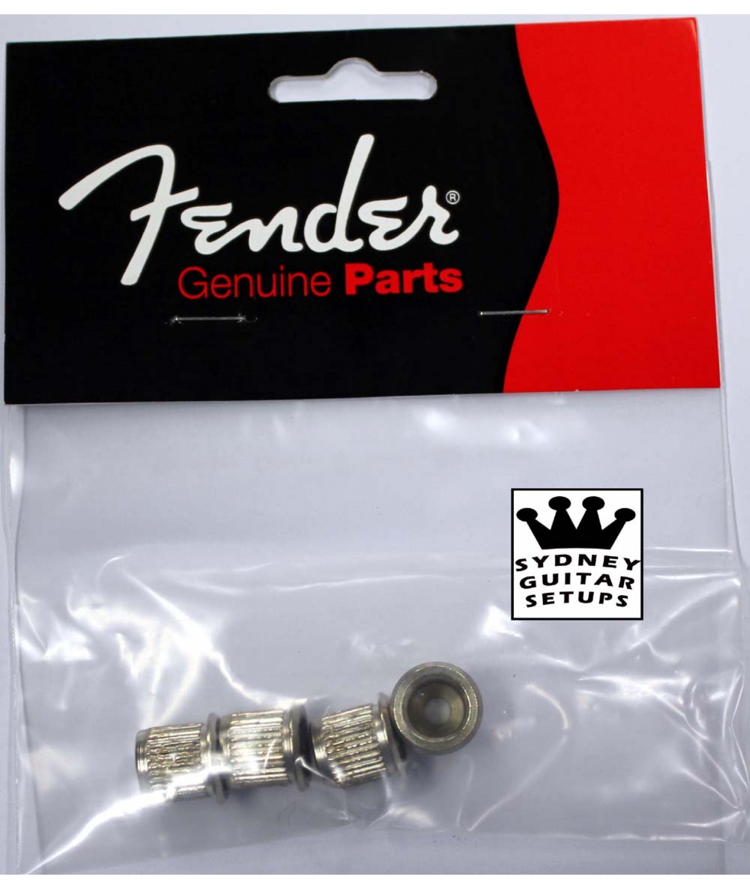Fender Bass Ferrule set (4) AM chrome 0048604049